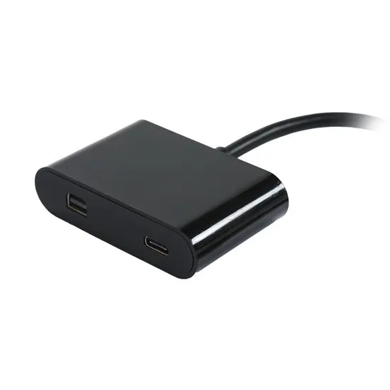 USB C 3.1 Male to Mini Displayport Adapter with 60W Power Delivery