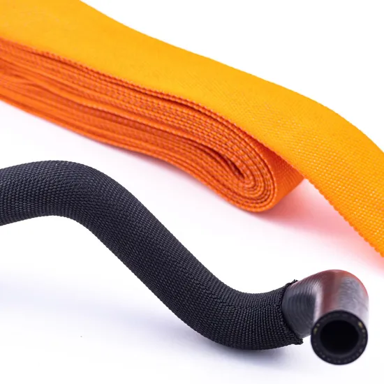 Abrasion Resistant Woven Fabric Heat Shrink Tubing Heat Shrink Tube Sleeve