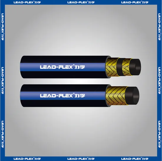 Durability SAE 100r2at/En853-2sn Double Layer High Tensile Steel Wire Hydraulic Rubber Hose