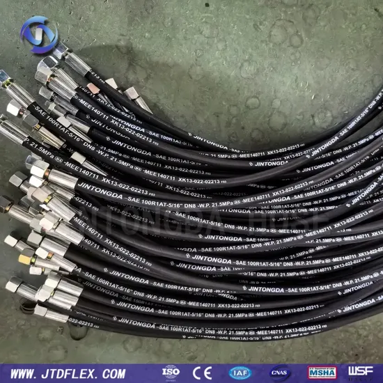 SAE Standard Braid Hydraulic Hose 1sn 2sn