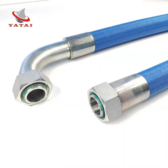 Renovl SAE 100 R5 13.0mm Outside Diameter Textile Covered Air Compressore Oil Hose