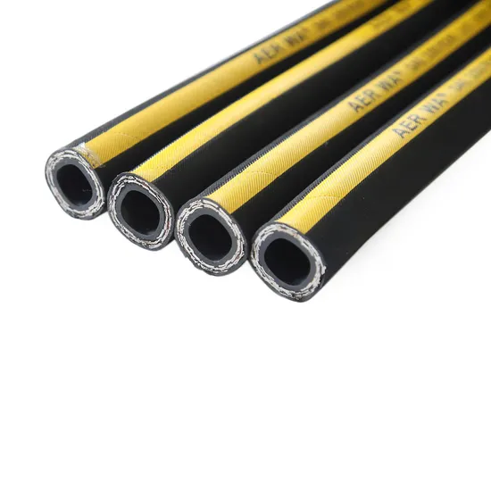 Engineering Machinery Factory Four-Layer Steel Wire Wound Flexible High-Pressure Hydraulic Rubber Hose