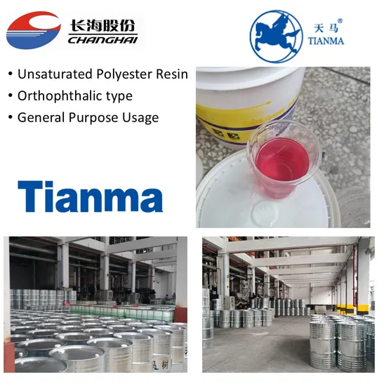 Ortho Type of Fiberglass Unsaturated Polyester Resin in Boat Making