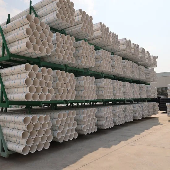 Zhongcai ASTM Sch80 Sch40 High Pressure Water Supply PVC Pipe