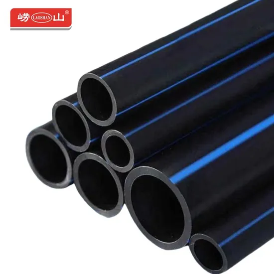 Black DN10-DN1600 Agricultural Irrigation Plastic PE Corrugated HDPE Pipe for Water Supply