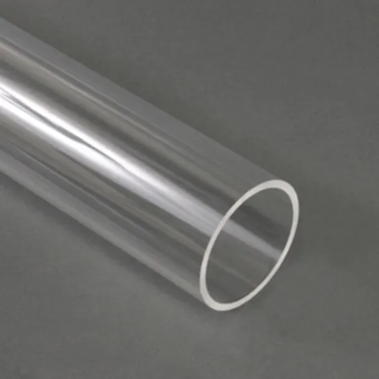 Various Diameters Extruded Acrylic Pipes Optical Transparent Grade Plastic Acrylic Round Tubes