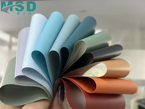 Skin Touch PVC Decorative Film Wall Panel Foil Membrane PVC Film Baby Touch Anti-Strech