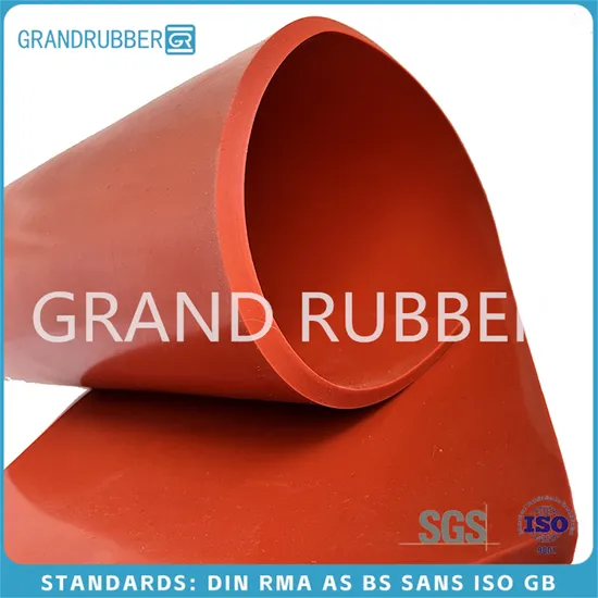 High Tear Resistant Tensile Strength > 18MPa Nr40 Natural Rubber Sheet for Mine