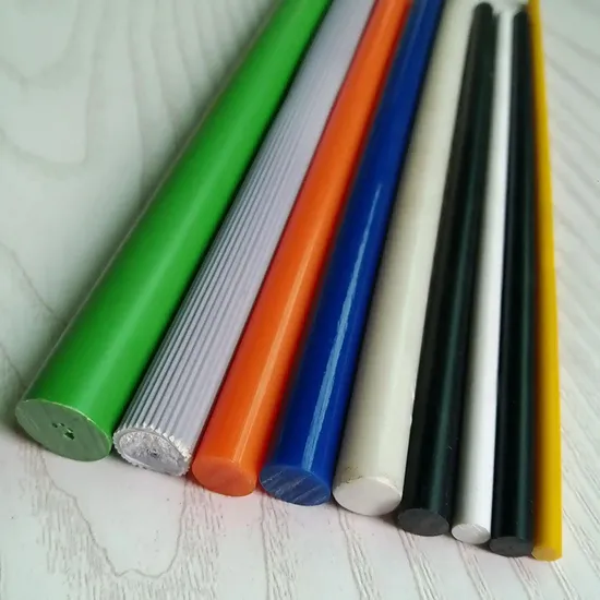 Manufacturers Direct Sale Customized Diameter Plastic Rod Natural Nylon Rod