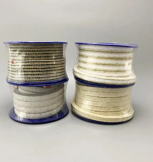 High Temperature and High Pressure Resistant Gland Sealing Pure PTFE Gland Packing