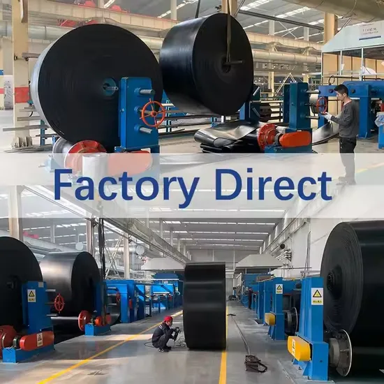 Ep Alkali-Resisting Polyester Rubber Conveyor Belt