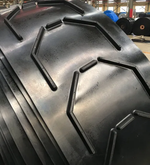 Ep Fabric Insertion Portable Foldable Rubber Conveyor Belt for Industrial