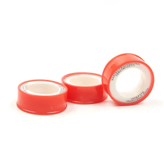 Shrink Packaging PTFE Threaded Pipe Gas Water Pipeline Seal Tapes for Plumbers