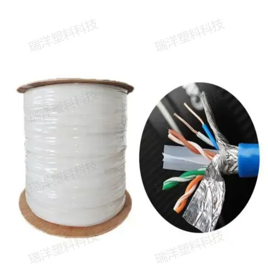 CAT6 X Network Cable Flame-Retardant Cross Skeleton CAT6 Separator Semi-Finished PE CAT6 Cable Center