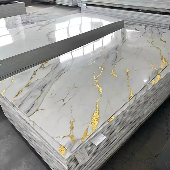 Factory Price Building Material 3D PVC Marble Wall Panel for Wall Decoration