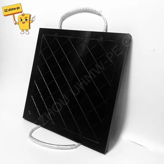 Ultra-High Molecular Weight Polyethylene Crane Outrigger Pads Utility Truck Support Leg Pad