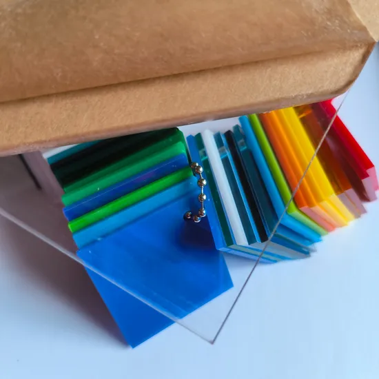 2mm 18mm Clear Transparent PMMA Sheet Cast Acrylic Sheet