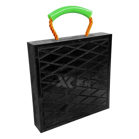 UHMWPE Plastic RV Utility Block Crane Outrigger Pads Truck Foot Pad
