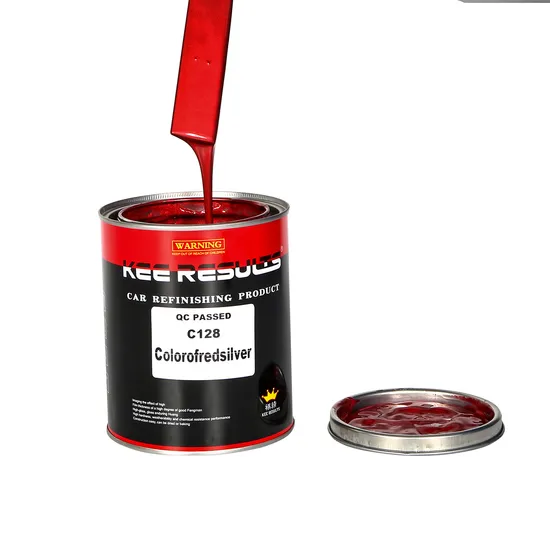 C128 1K Color of Red Silver Car Paint Safe and Environmentally Friendly, Great Value for Money