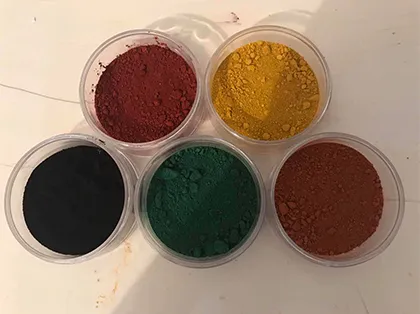 Cement Pigment Iron Oxide Red 101 110 120 130 180 190