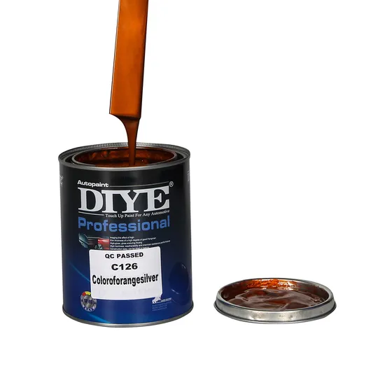 C126 1K Easycoat Solid Auto Care Top Basecoat Refinishing Paint for Car Body Filler Better Paint Adhesion More Convenient for Construction