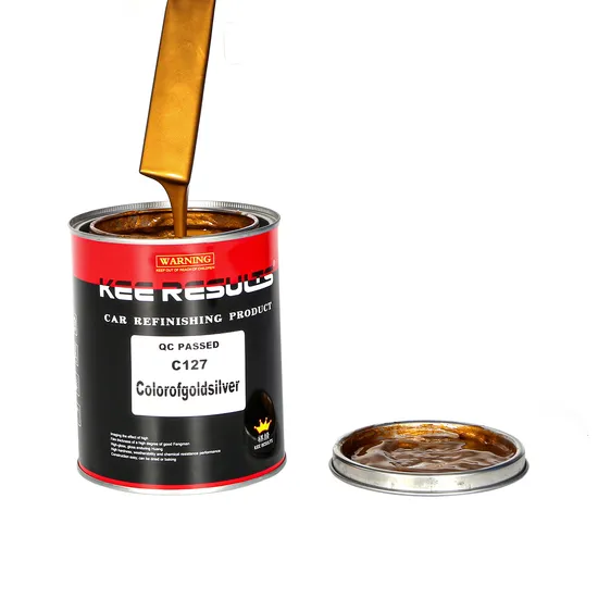 C127 Color of Gold Silver Car Paint High-End Automotive Paint Products Produced by Source Factory in China