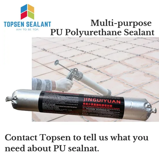 Elastomeric Polyurethane Joint Sealant Adhesive for Construction Joint Sealing Caulk