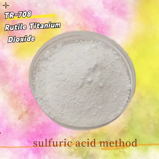 Tr-708 Rutile Titanium Dioxide for Painting/Coating/Ink/Papermaking/Rubber with ISO 9001 and CE CAS: 13463-67-7