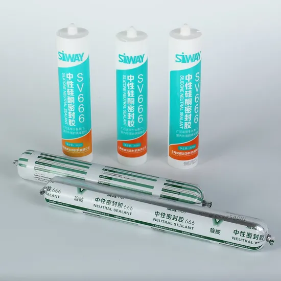 100% Silicon Windows Doors Gp Weatherproof Neutral Adhesive Silicone Sealant