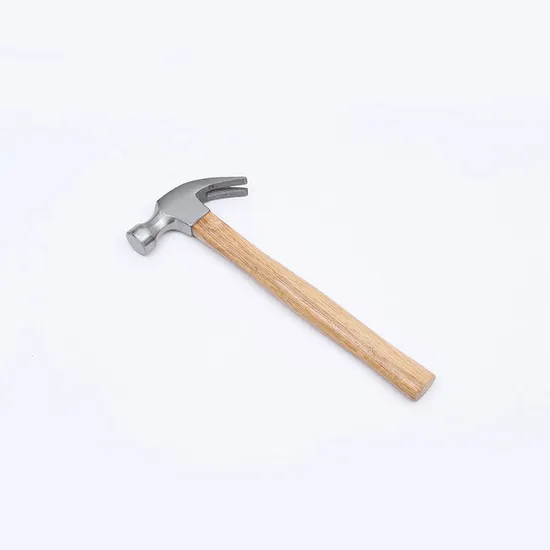 New Engraved Straight Claw Customizable Solid Magnetic Anti-Slip 45# Carbon Steel One-Piece Fiber Handle Conjoined Claw Hammer