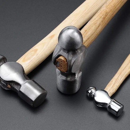 Round Head Hammerwooden Handle Iron Hammerhousehold Hand Hammer