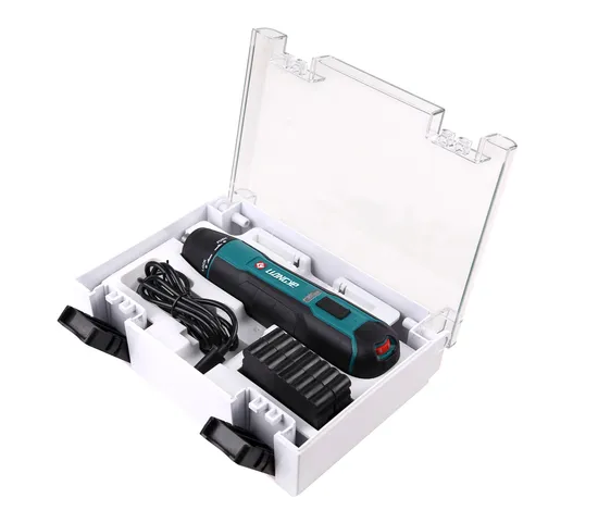 Liangye Cordless Power Tools 3.6V Adjustable Torque Screwdriver Kit with Case