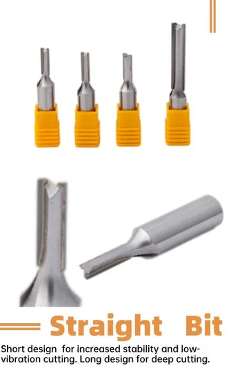 Router Bits Used on CNC Machine with Tct Welded Baldes