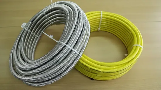 Taihe Free Sample Stainless SUS316 304 Steel Ss Welded Corrugated Flexible Metal Gas Hose