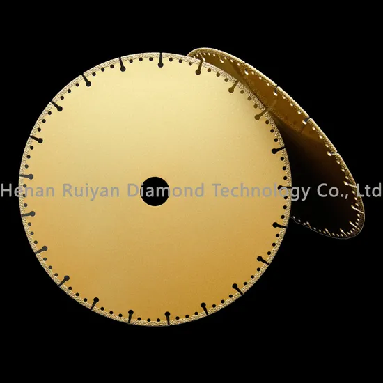 Brazed Cutter Diamond Grinding Saw Blade Diamond Cutting Disc for Metal Steel