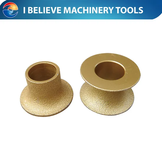 Wear Resistant Vacuum Brazed Diamond Grinding Sanding Flat Wheel for Marble/Granite/Quartz/ Tile