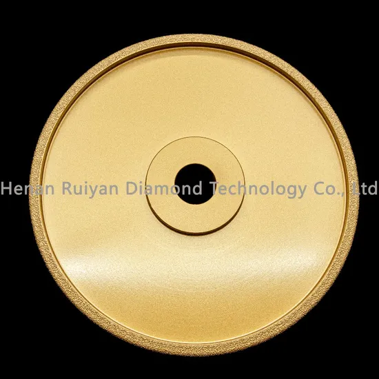 Quality Vacuum Brazed Diamond Grinding Wheels Disc Parallel Iron Casting Dressing Wheel