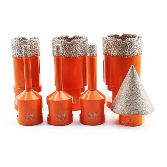 Core Drill Bit China Vacuum Brazed Diamond Cutting Tile