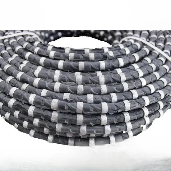 High Cutting Efficiency Diamond Wires for Cutting Granite/Diamond Rope Saw / Wire Rope Cutter