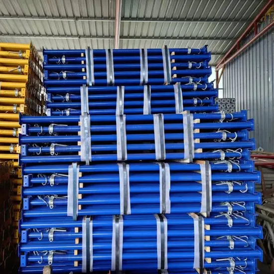 Seismic Resistance Durability Custom Adjustable Steel Props Scaffolding