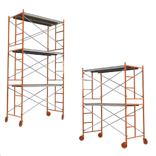 Steel Building Material Type Walk Thru Frame Scaffolding for Construction