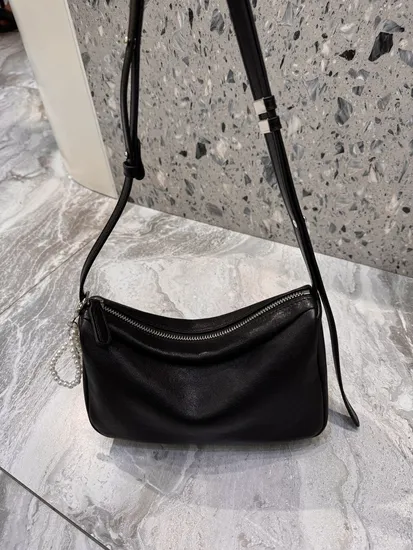 Urban Chic Small Leather Underarm Bag for Women