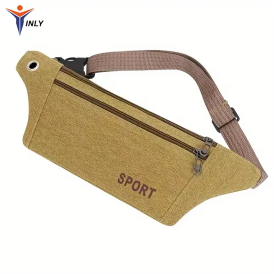 Men&prime;s Chest Custom Bag with Large Capacity Versatile Canvas Multifunctional Waist Bag