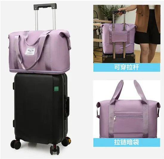 Big Capacity Waterproof Fitness Bags Foldable Travel Bags
