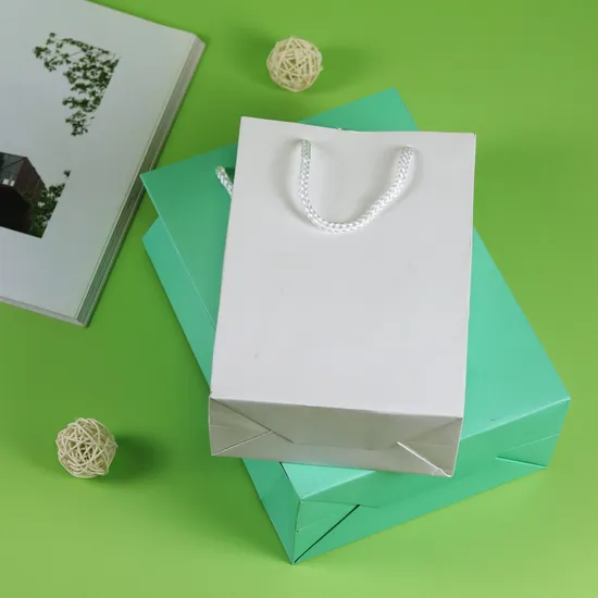 Richer Paper 500PCS Factory Price Pink Kraft Paper Bag Gift Custom Logo Clothing Shopping Packaging Bags with Handle
