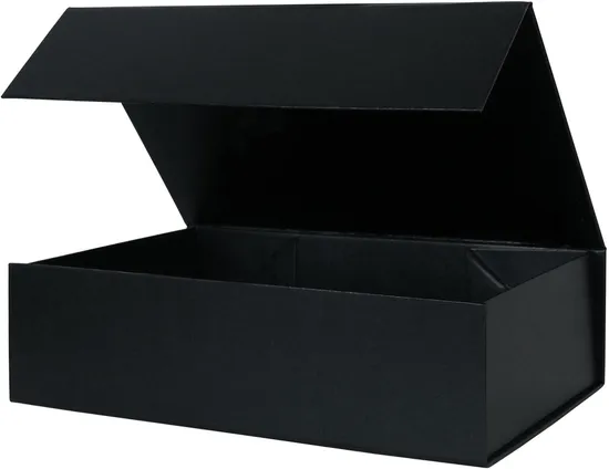 Custom Logo Printed Foldable Cardboard Packaging Luxury Gift Boxes Rectangle Collapsible with Magnetic Closure Lid for Wedding Christmas Halloween Birthday
