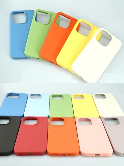 Competitive Price for iPhone Silicon Fundas Wholesale Silicon Case for iPhone 16 PRO Max Phone Case