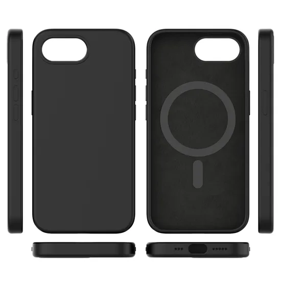 for iPhone 16e Mobile Phone Case Real Liquid Silicone Magsafe Case iPhone 16e Magnetic Case