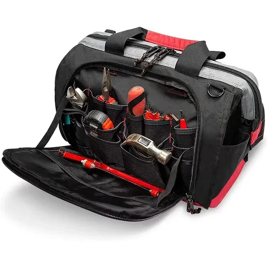 Wholesale Price Portable Adjustable Shoulder Strap Size Foldable Tool Bag with for Men or Women