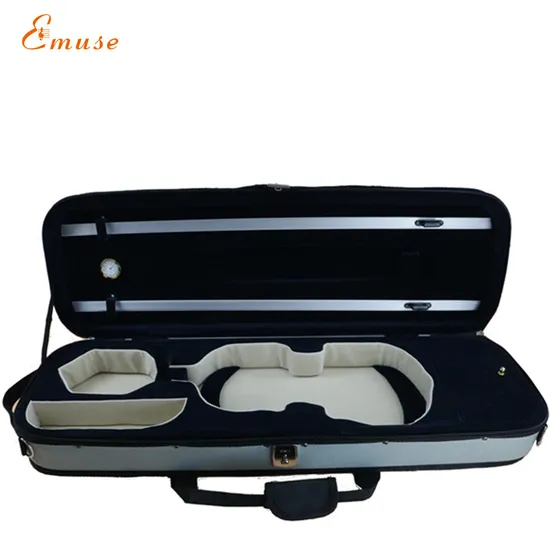 High Quality Colorful Oblong Violin Foam Case 4/4